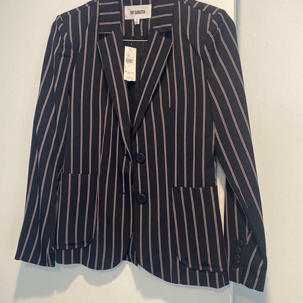 BB Dakota new striped blazer
